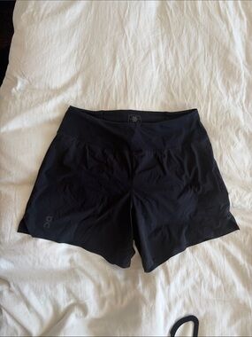 On Running Black Women's Athletic Running Shorts